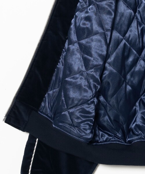 BEAMS(ビームス)の「リラックスフィット ベロア スカジャン(ブルゾン・メンズ・ブラック/ネイビー・S/M/L/XL)」の8枚目の写真