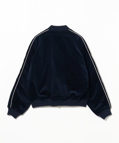 リラックスフィット ベロア スカジャン（ブルゾン）｜BEAMS（ビームス