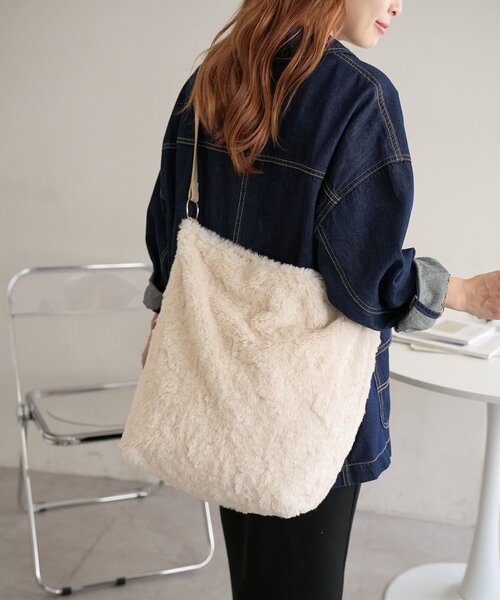 セール】ボアビッグショルダーバッグ（ショルダーバッグ）｜DISCOAT