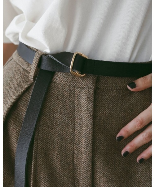 anuke Double Backle Belt（ベルト）｜anuke（アンヌーク）の