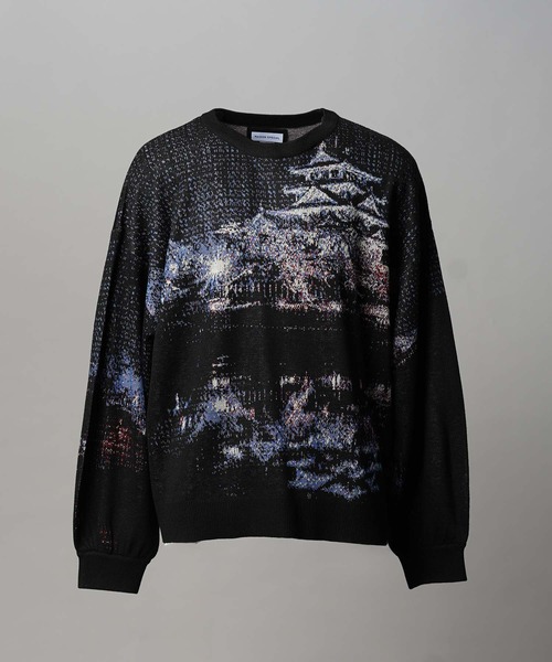 UNISEX》【CITY SERIES】「NAGOYA」Prime-Over Crew Neck Knit
