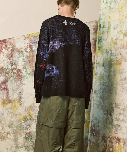 UNISEX》【CITY SERIES】「NAGOYA」Prime-Over Crew Neck Knit