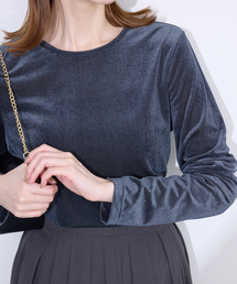IENA SLOBE　ネイビー カットソー SLOBE IENA｜スローブイエナのTシャツ/カットソー（ブルー