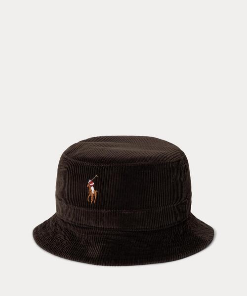 コーデュロイ バケット ハット（ハット）｜POLO RALPH LAUREN（ポロ