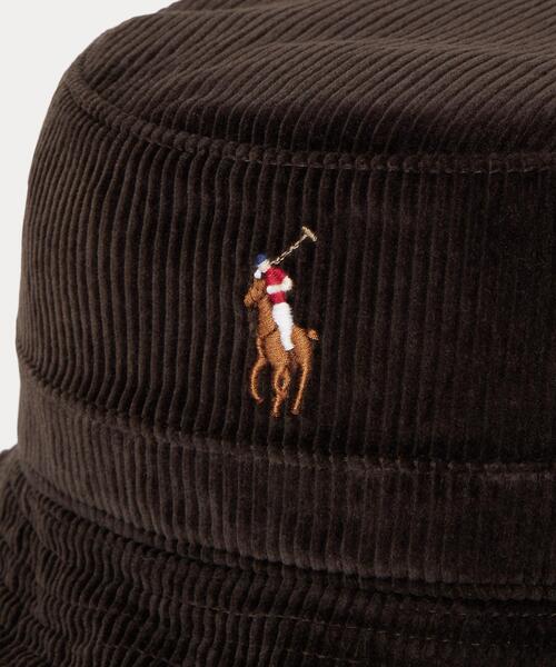 コーデュロイ バケット ハット（ハット）｜POLO RALPH LAUREN（ポロ