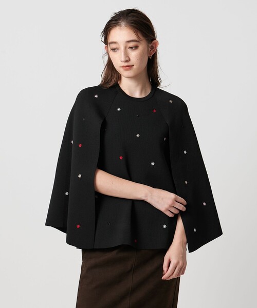 新品同様　ユナイテッドアローズ　フラワーニット 週末限定価格！ 新品 ユナイテッドアローズ ニット 3Dフラワー