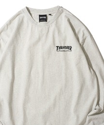 THRASHER | 【THRASHER / スラッシャー】ワンポイント刺繍ロングスリーブTシャツ(Tシャツ/カットソー)