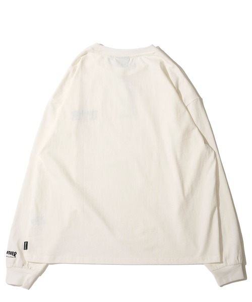 THRASHER(スラッシャー)の「【THRASHER / スラッシャー】ワンポイント刺繍ロングスリーブTシャツ(Tシャツ/カットソー・メンズ・ホワイト/ブラック/アッシュグレー・MEDIUM/LARGE/X-LARGE)」の5枚目の写真
