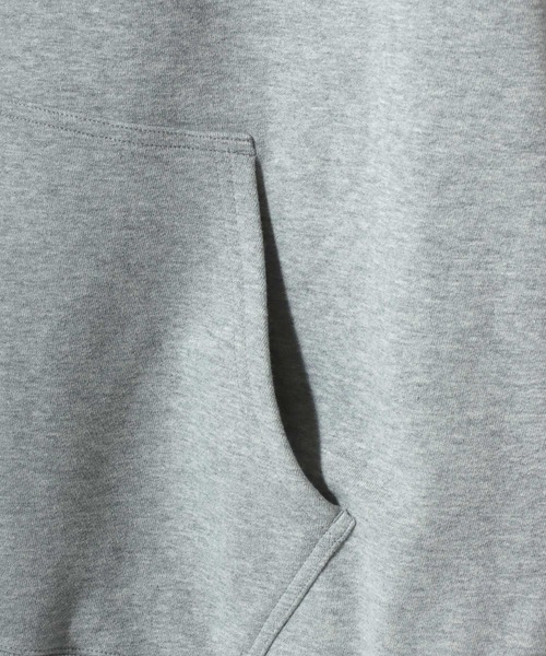 FIRST DOWN（ファーストダウン）の「FIRST DOWN/ファーストダウン LOGO SWEAT PARKA/オーバーサイズ ヘビーウェイト 裏毛 ロゴ ワンポイント刺繍 スウェット パーカー/レディース メンズ（パーカー・メンズ・ネイビー/ブラック/グレー・M/L/XL）」の10枚目の写真