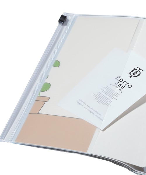 Brunch Brother(ブランチブラザー)の「マークス 手帳 2026 スケジュール帳 2025年12月始まり 月間ブロック B6変型 ストレージイット/ブランチブラザー(手帳/メモ帳・レディース・グレー/アイボリー/ミント・FREE)」の9枚目の写真