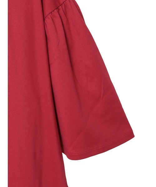 PINK HOUSE（ピンクハウス）の「パフュームプリントカットソーチュニック（Tシャツ/カットソー・レディース・アイボリー/ブラック/ローズ/ブラウン・フリー）」の8枚目の写真