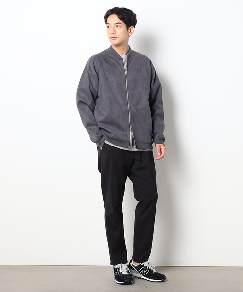 Grand PARK（グランドパーク）の「裏起毛レギンスイージーパンツ（その他パンツ・メンズ・ベージュ/ネイビー/ブラック/カーキ/チャコールグレー/ホワイト・LARGE/X-LARGE/MEDIUM）」の9枚目の写真