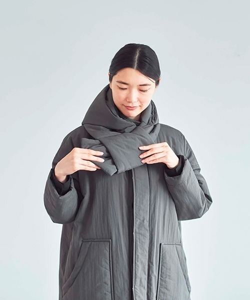 ata neck warmer 1. / 中綿マフラー（マフラー）｜ata（アタ）の