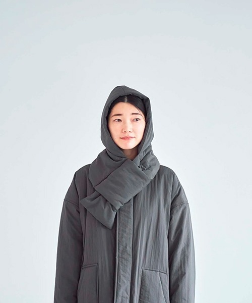 ata neck warmer 1. / 中綿マフラー（マフラー）｜ata（アタ）の