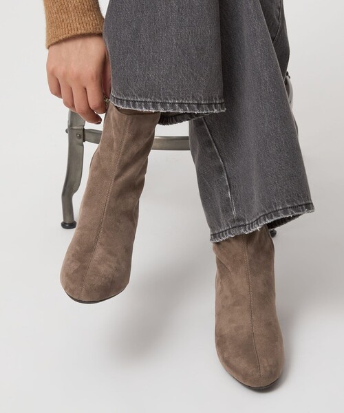 green label relaxing（グリーンレーベルリラクシング）の「ラウンド ショートブーツ 撥水（ブーツ・レディース・ブラック/モカ/その他1・M/XL/L/S）」の5枚目の写真