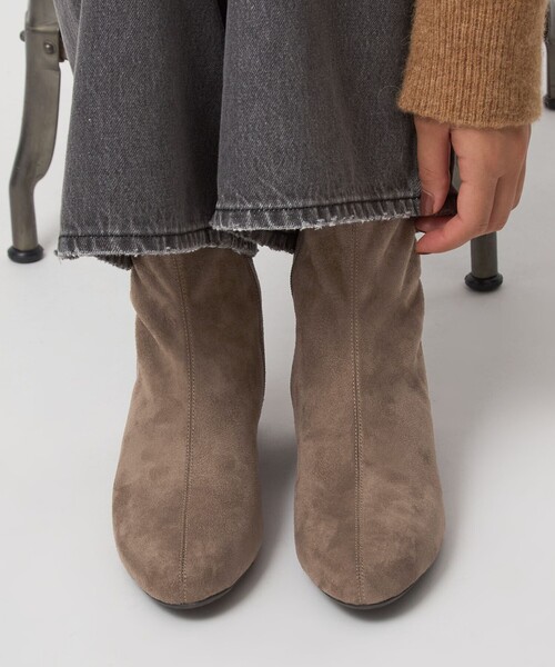 green label relaxing（グリーンレーベルリラクシング）の「ラウンド ショートブーツ 撥水（ブーツ・レディース・ブラック/モカ/その他1・M/XL/L/S）」の6枚目の写真