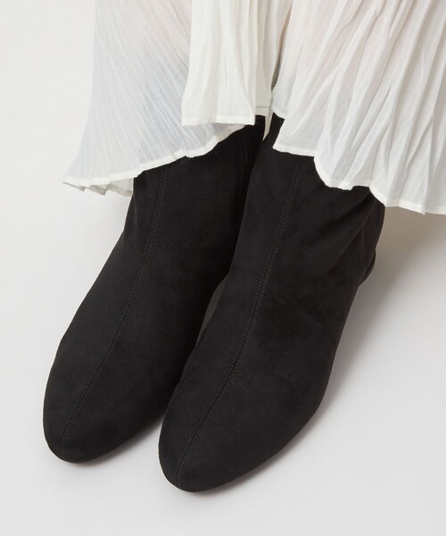 green label relaxing（グリーンレーベルリラクシング）の「ラウンド ショートブーツ 撥水（ブーツ・レディース・ブラック/モカ/その他1・M/XL/L/S）」の7枚目の写真