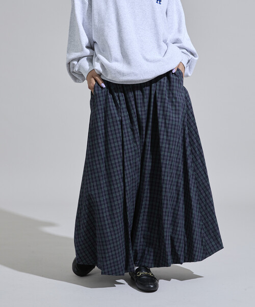 セール】チェック バルーンスカート（スカート）｜FREAK'S STORE