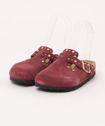 BIRKENSTOCK（ビルケンシュトック）の「ビルケンシュトック 1030379 BOSTON Rivet LEVE Zinfandel [Narrow]/ボストン リベット スエード ジンファンデル（サンダル・メンズ）」