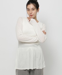 niko and... | ペプラムインナーTシャツ(Tシャツ/カットソー)