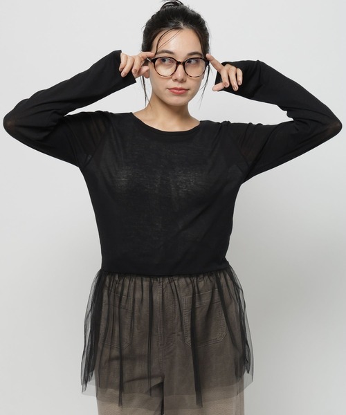 専用✦美品✦マークアンドロナ✦Union Contrast Innerインナー MIZUNO（ミズノ） ローネックアンダーウェア 女性用 7分袖 医療 白衣