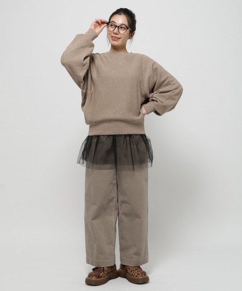 niko and...（ニコアンド）の「ペプラムインナーTシャツ（Tシャツ/カットソー・レディース・ブラック/ホワイト/オフホワイト・FREE）」の15枚目の写真