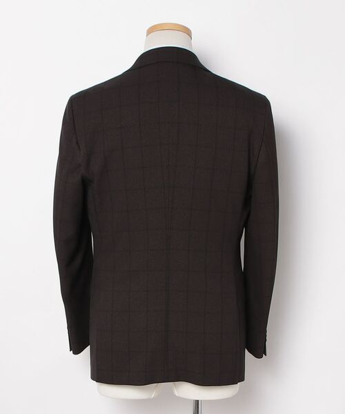 Perfect Suit FActory(パーフェクトスーツファクトリー)の「《WOOLY WASH SUIT》WEB限定スーツ【洗える/ウールライク】スリーピース 千鳥×ウィンドペン ブラウン(スーツセット・メンズ・ダークブラウン・AB5/AB6/AB7/Y5/Y6/A5/A6/A7/A4/BB6/AB4/AB8/Y4/BB7/BB8/BB5/Y7/A8)」の17枚目の写真