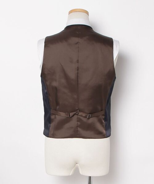 Perfect Suit FActory(パーフェクトスーツファクトリー)の「《WOOLY WASH SUIT》WEB限定スーツ【洗える/ウールライク】スリーピース 千鳥×ウィンドペン ブラウン(スーツセット・メンズ・ダークブラウン・AB5/AB6/AB7/Y5/Y6/A5/A6/A7/A4/BB6/AB4/AB8/Y4/BB7/BB8/BB5/Y7/A8)」の19枚目の写真