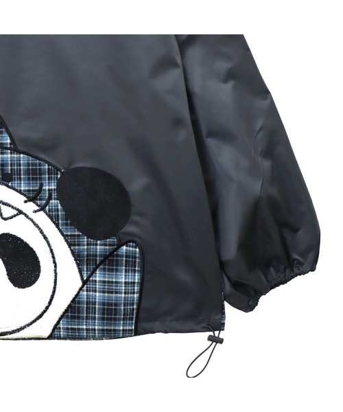 セール】サメパンダチェック切替シャカシャカジャケット(M2)（その他