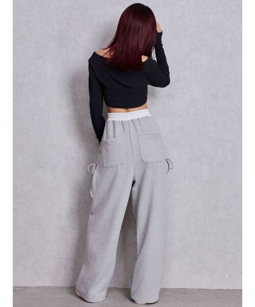 GYDA（ジェイダ）の「シアーショートトップス（Tシャツ/カットソー・レディース・ブラック/その他1・FREE）」の5枚目の写真