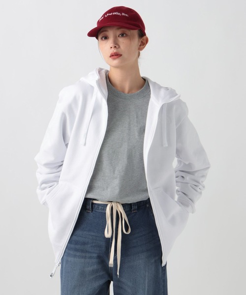 THE NORTH FACE(ザノースフェイス)の「【THE NORTH FACE(ザ・ノース・フェイス)】ジップフーディー(パーカー・レディース・ブラック/ホワイト/ベージュ・FREE)」の1枚目の写真