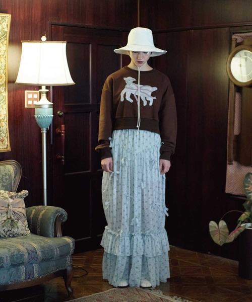 Lam Balm】CONVENIENCE YOUNG Collaboration クロップドスウェット