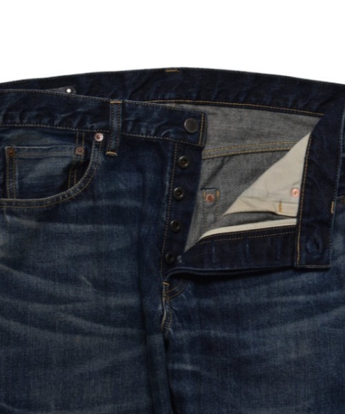 MINEDENIM（マインデニム）の「MINEDENIM（マインデニム）C.Straight 5pocket USD 2509-1005（デニムパンツ・メンズ・レッド系その他3・28/30/32/34）」の4枚目の写真