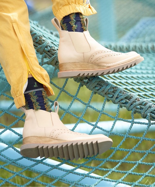 JUCO.（ジュコ）の「スキンブーツ（ブーツ・レディース・ベージュ・25.0cm/24.5cm/25.5cm/26.5cm/27.5cm/23.0cm/24.0cm/23.5cm）」の2枚目の写真