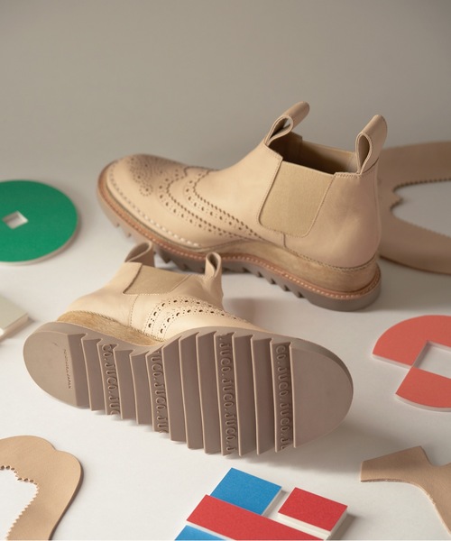 JUCO.（ジュコ）の「スキンブーツ（ブーツ・レディース・ベージュ・25.0cm/24.5cm/25.5cm/26.5cm/27.5cm/23.0cm/24.0cm/23.5cm）」の6枚目の写真