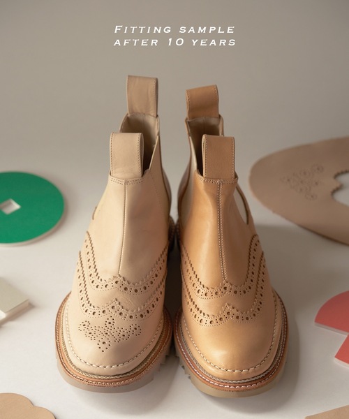 JUCO.（ジュコ）の「スキンブーツ（ブーツ・レディース・ベージュ・25.0cm/24.5cm/25.5cm/26.5cm/27.5cm/23.0cm/24.0cm/23.5cm）」の7枚目の写真