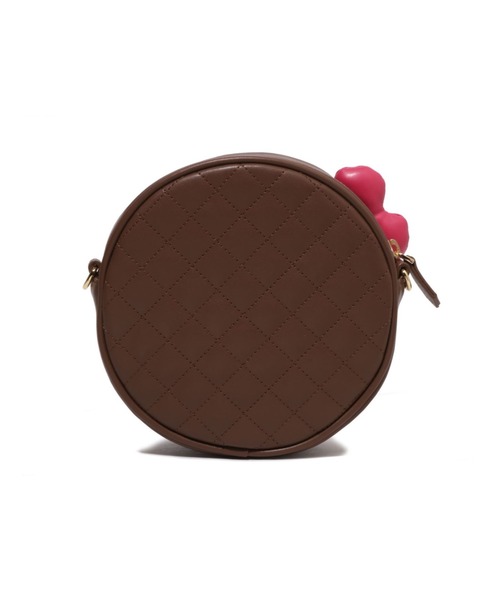 A BATHING APE（アベイシングエイプ）の「BABY LISA QUILTING SHOULDER BAG（ショルダーバッグ・レディース・ブラウン・FREE）」の4枚目の写真