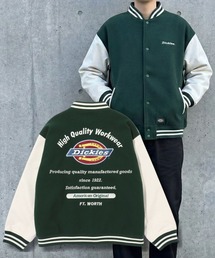Mac-House（マックハウス）の「Dickies/ディッキーズ ロゴ刺繍切替スタジャン（スタジャン）」