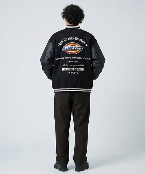 Dickies/ディッキーズ ロゴ刺繍切替スタジャン（スタジャン）｜Dickies