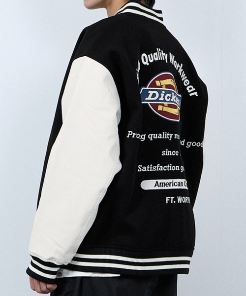 Dickies/ディッキーズ ロゴ刺繍切替スタジャン（スタジャン）｜Dickies