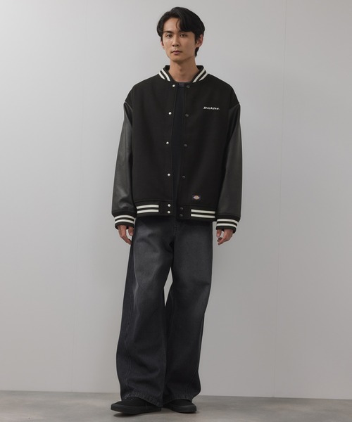 Dickies/ディッキーズ ロゴ刺繍切替スタジャン（スタジャン）｜Dickies