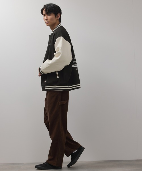 セール】Dickies/ディッキーズ ロゴ刺繍切替スタジャン(スタジャン セール】Dickies/ディッキーズ ロゴ刺繍切替スタジャン(スタジャン