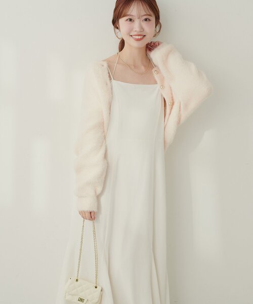 セール】〈mizu〉マルチリボンマーメイドワンピース（ワンピース