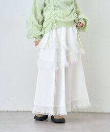 w closet | イレヘムレースロングスカート(スカート)