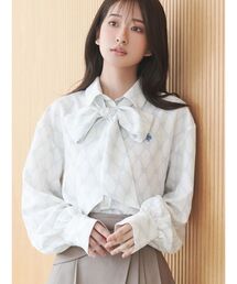 U.S. POLO ASSN. | U.S. POLO ASSN.別注ビッグリボンボリュームスリーブシャツ(シャツ/ブラウス)