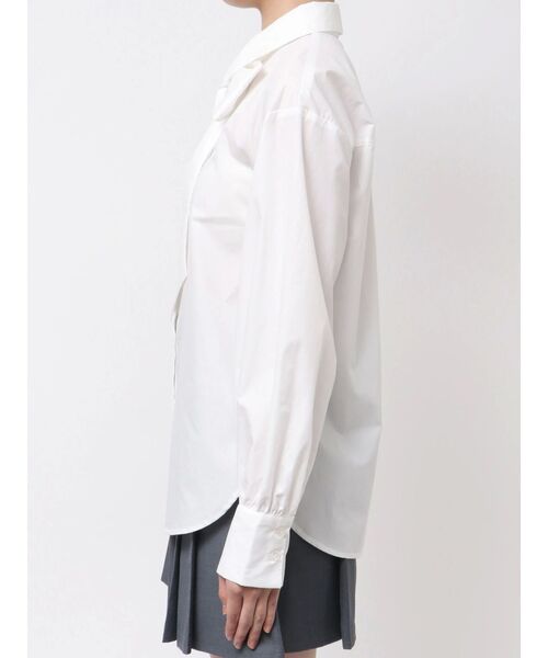 U.S. POLO ASSN.(ユーエスポロアッスン)の「U.S. POLO ASSN.別注ビッグリボンボリュームスリーブシャツ(シャツ/ブラウス・レディース・その他1/オフホワイト/ライトブルー・FREE)」の22枚目の写真