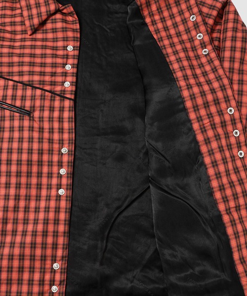 TANAKA（タナカ）の「PAODED WESTERN SHIRT（シャツ/ブラウス・メンズ・レッド系その他・S/M）」の3枚目の写真