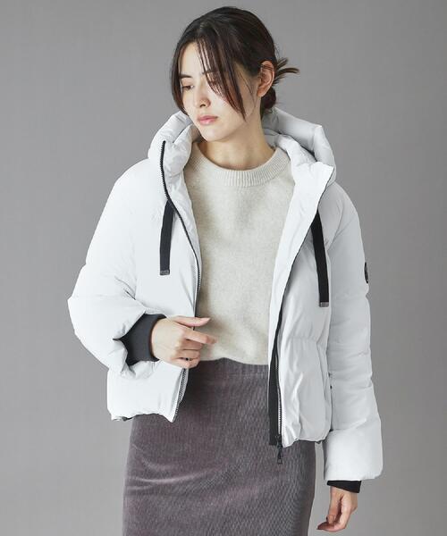 DRESSTERIOR(ドレステリア)の「フーデッドショートダウン(ダウンジャケット/コート・レディース・ブラック/ホワイト・38/36/34)」の20枚目の写真