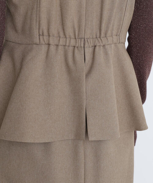 セール】◇ペプラムキャミジャンスカ（ジャンパースカート）｜NATURAL