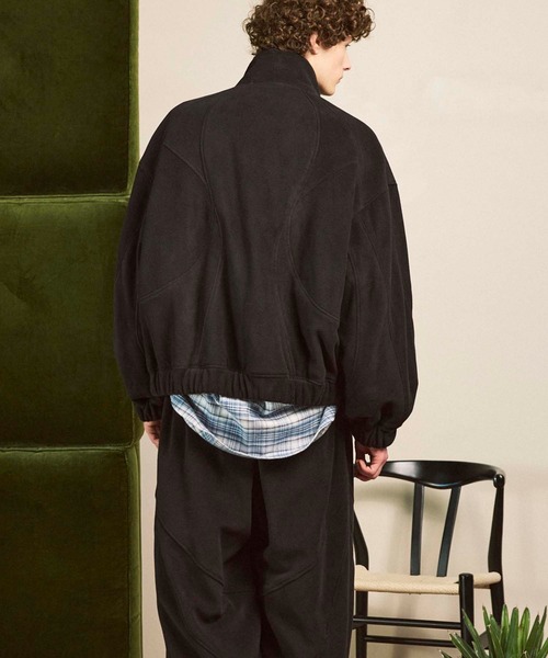 UNISEX》POLATEC Prime-Over Stand Collar Blouson/ポーラテック